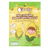 Peachy Rice Cracker Sweet Corn